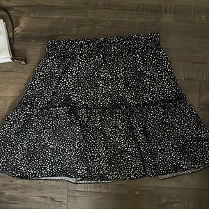poka dot tie skirt!